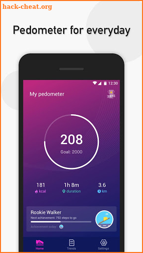 Step Counter - Pedometer free screenshot