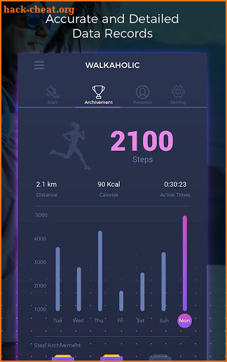 Step Counter - Pedometer [Pro] screenshot