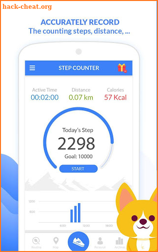 Step Tracker - Pedometer - Daily Walking screenshot