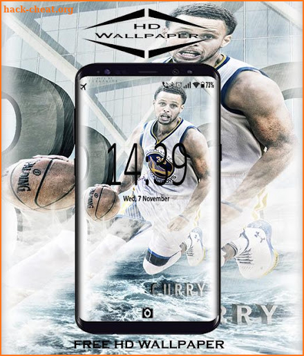 🏀🎖Steph Curry Edge Wallpaper screenshot