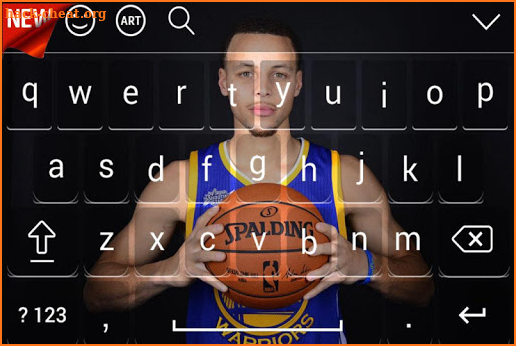 Stephen Curry Keyboard screenshot