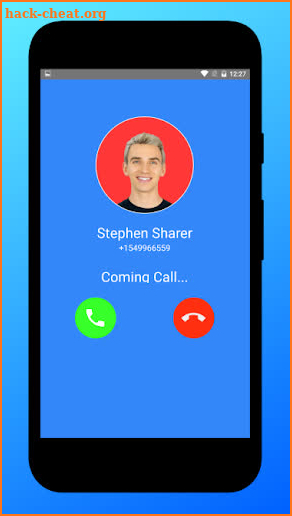 Stephen Sharer video Call screenshot