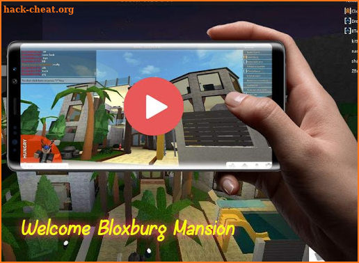 Steps Building Roblox Welcome Bloxburg Mansion  screenshot