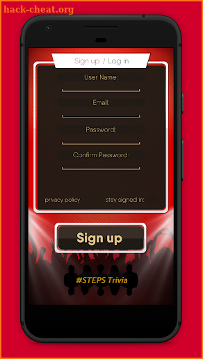 STEPS Trivia Game screenshot