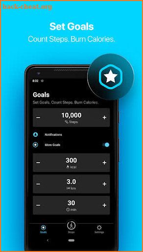 StepsApp Pedometer & Step Counter screenshot