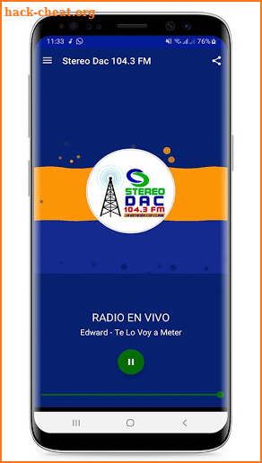 Stereo Dac 104.3 FM screenshot