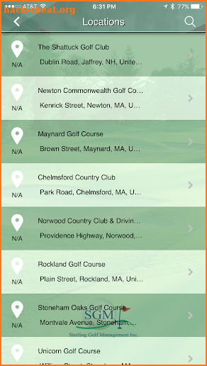 Sterling Golf Management screenshot