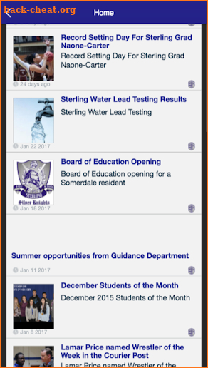 Sterling High School District screenshot