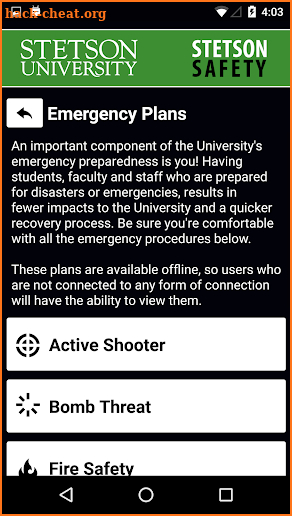 Stetson Safety screenshot