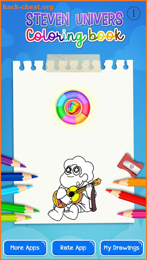 steven coloring universes game screenshot