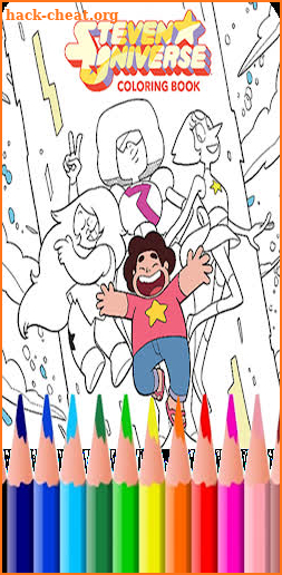 Steven Universe coloring book 2021 screenshot