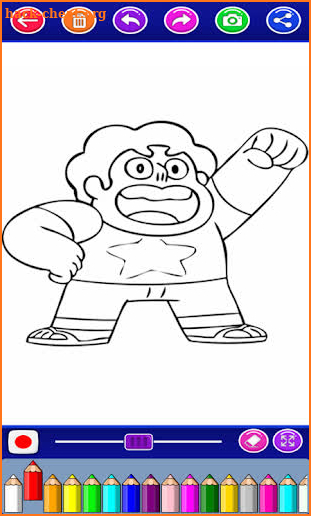 Steven Universes Coloring Book screenshot