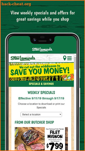 Stew Leonard's Loyalty App screenshot