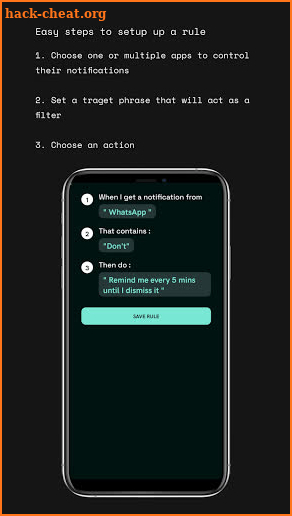 STFO, Smart Notification Manager screenshot