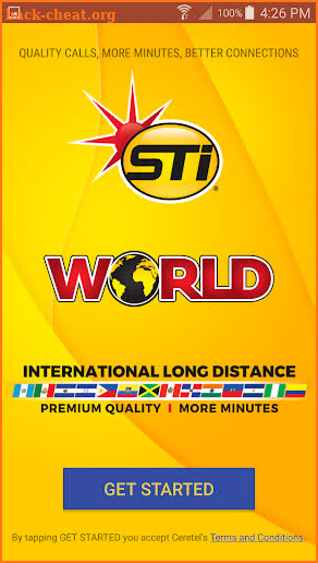 STi World™ International Calls screenshot