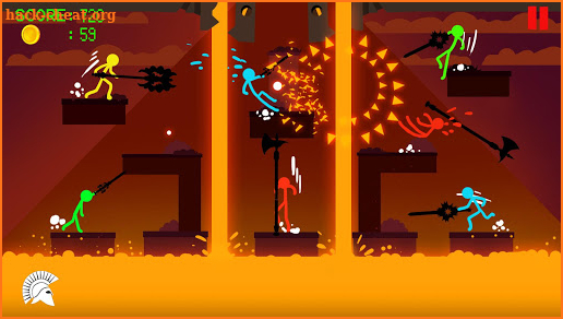 Stick fight the game screenshot