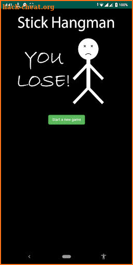 Stick Hangman (Free) screenshot