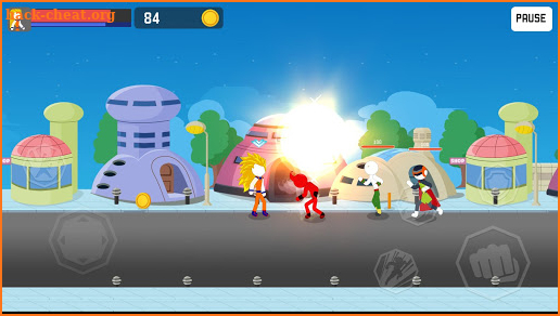 Stick Rage: Street Fight screenshot