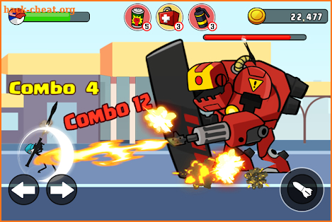 Stick soldier - Revenger - stickman warriors screenshot