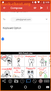 Stick Texting Lite (Free) screenshot