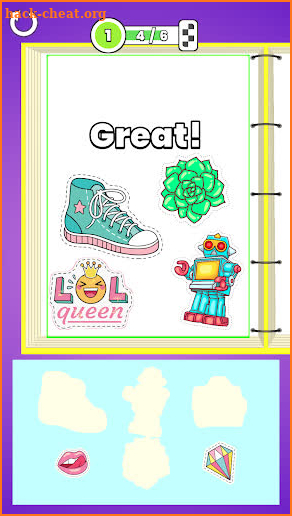 Sticker album 3D! screenshot