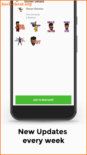 Sticker Babai - WAStickerApps Telugu Stickers screenshot