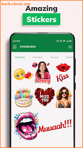 Sticker Box, Sticker Maker App screenshot