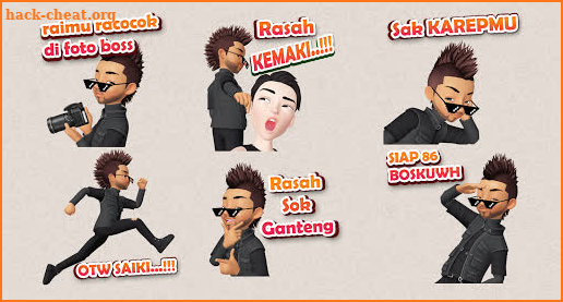 Sticker Jawa Jabrik Gondez Edition - WaStickersApp screenshot