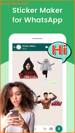 Sticker Maker - Make Sticker for WhatsApp stickers screenshot