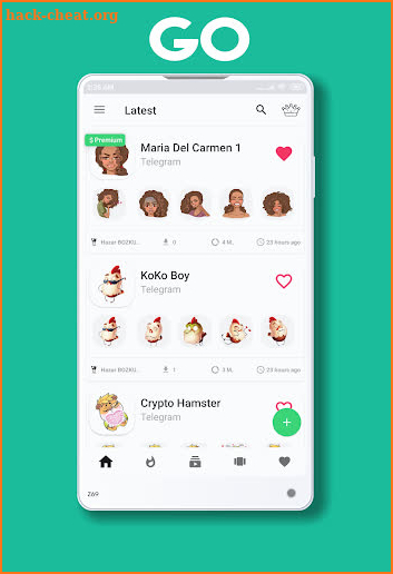 StickerGO - Sticker Store WAStickerApps screenshot