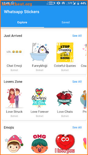 Stickers - Best Stickers For WhatsApp WAStickerApp screenshot