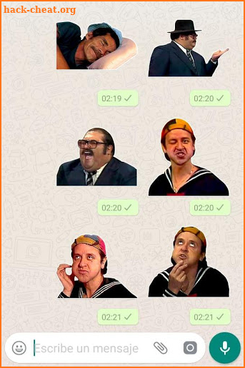 Stickers Chavo del 8 para WhatsApp screenshot