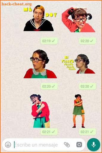 Stickers Chavo del 8 para WhatsApp screenshot