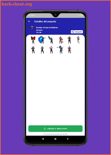 Stickers de FF para WhatsApp screenshot