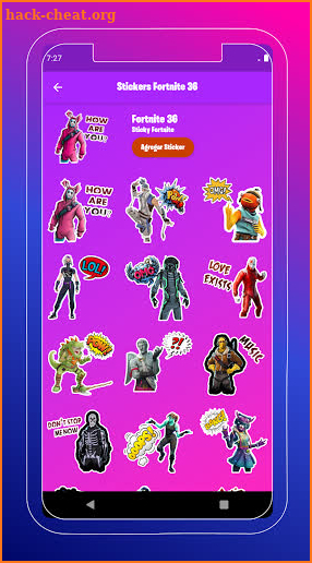 🎮Stickers de Fortnite Battle Royale para Whatsapp screenshot