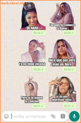 Stickers de Karol G screenshot