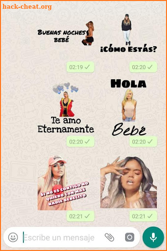 Stickers de Karol G screenshot