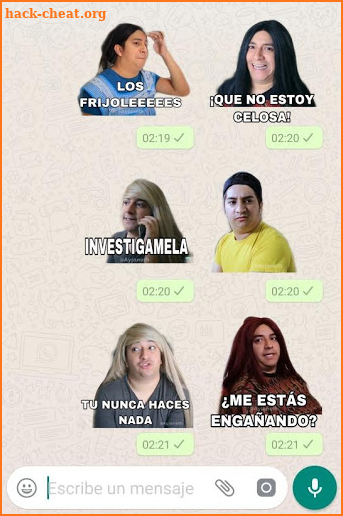 Stickers de Mario Aguilar para WhatsApp screenshot