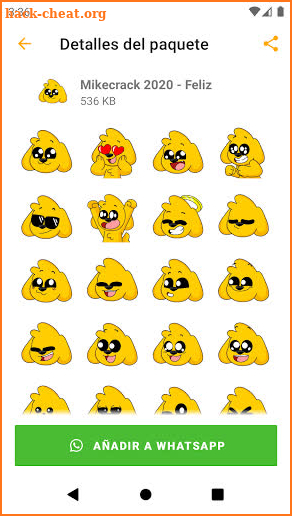 💎Stickers de Mikecrack y Los Compas para WhatsApp screenshot