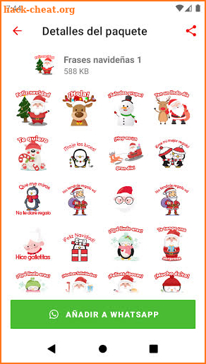 🎅 Stickers de Navidad para WhatsApp - 2020 screenshot