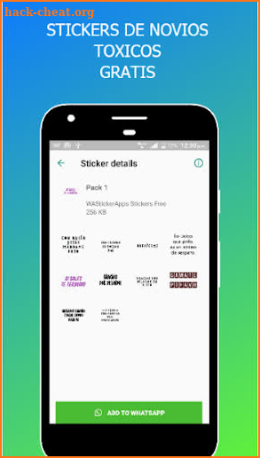 Stickers de Novios Toxicos WAStickerApps screenshot