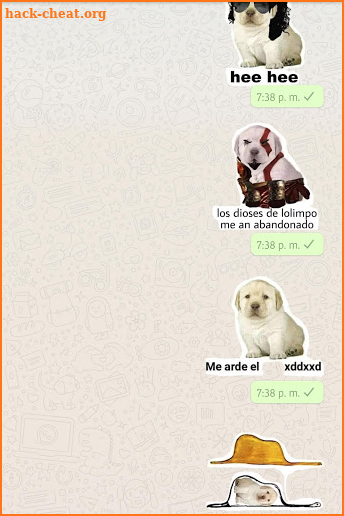 Stickers De Perrito para WA screenshot