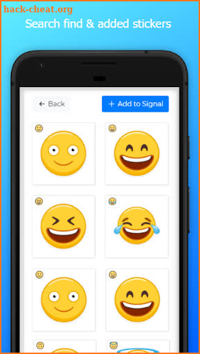 Stickers for Signal Messenger screenshot