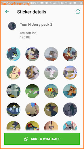 Stickers for Tom And Jerry- Sticker for Whatsapp screenshot