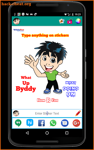 Stickers For Whatsapp & Facebook screenshot