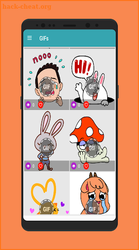 Stickers GIF screenshot