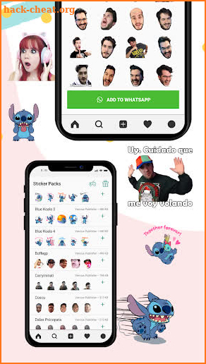 Stickers grátis YouTubers - WAStickerApps screenshot