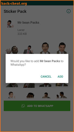 Stickers Mr bean For Whatsapp - WAStickerapps screenshot