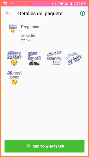 Stickers para novios frases - WAStickersApps screenshot