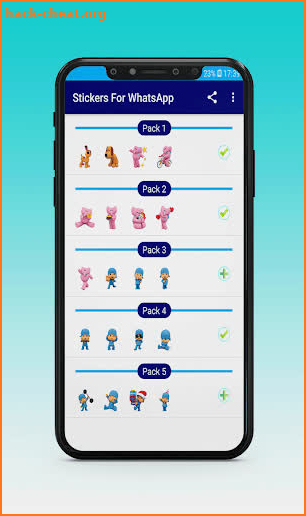 Stickers Pocoyo for Whatsapp–WAStickerApps 2020 screenshot